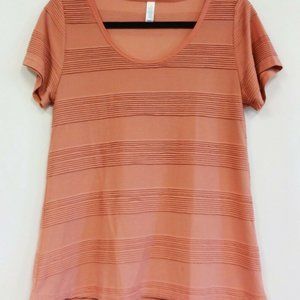 Lularoe Dusty Rose XS Short Sleeve Blouse